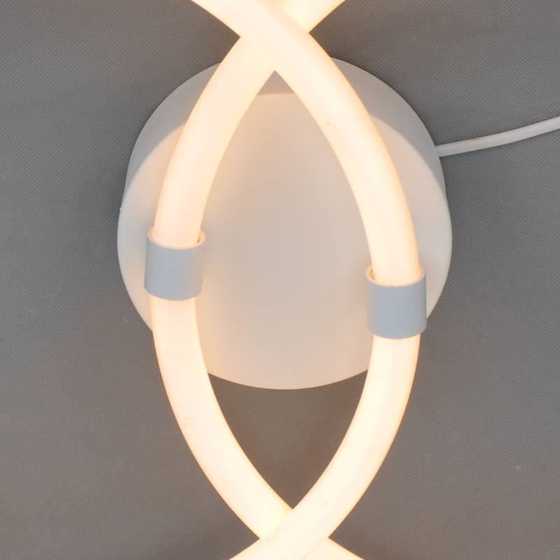 Lâmpada do teto LED com tubo de acrílico duplo C maior